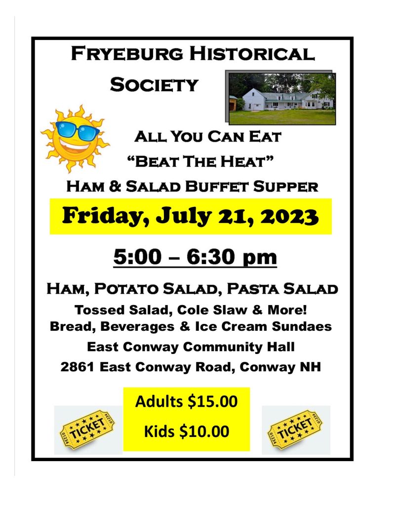 Current Events & Programs Fryeburg Historical Society